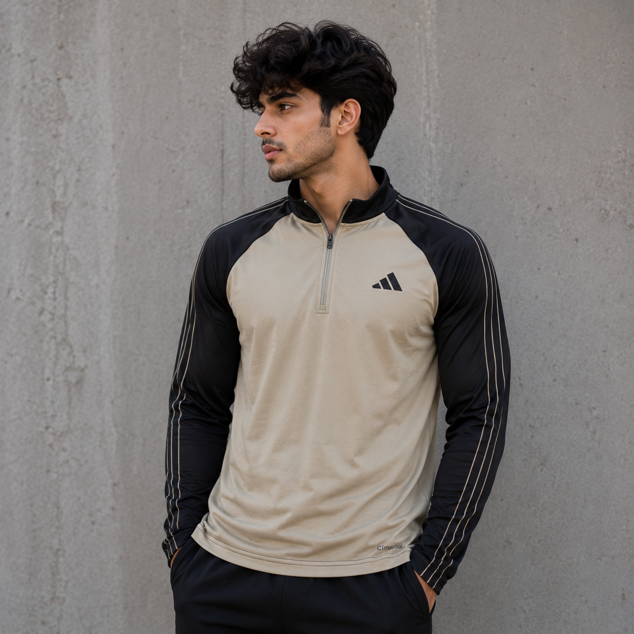 Trending long sleeve design t-shirt for men